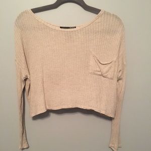Cropped long sleeve